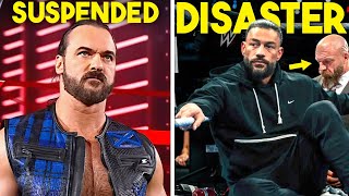 Drew McIntyre PULLED From TV...SUSPENDED!?...WWE DISASTER As Roman Reigns Out INDEFINITELY