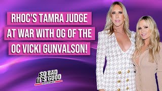 RHOC'S Tamra Judge at War with OG of The OC Vicki Gunvalson! #RHOC