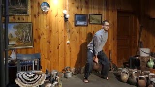 ЖИМ ЦАРСКОЙ ГИРИ 32КГ НАПОПА 32KG KETTLEBELL BOTTOM UP PRESS