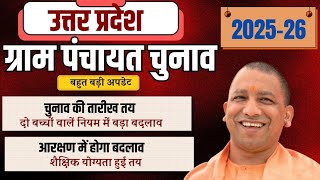 UP Panchayat Chunav 2025 New Date, UP pradhani chunav kab hoga. Latest Update Panchyat chunav 2025.