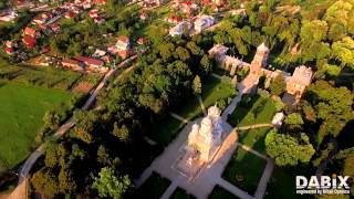 Sfânta Mânăstire Curtea de Argeş - imagini aeriene