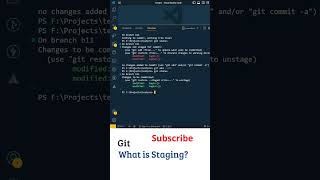Git Tutorial Telugu: What Is Git Staging? Git and GitHub, Telugu Git Course, GitHub Tutorial, Git