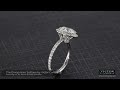 the emilya halo solitaire with 2.3ct round brilliant by victor canera