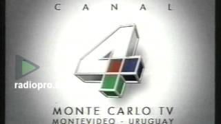 1996 - ID - Canal 4 Montecarlo - Uruguay / radiopro
