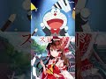 強さ比べ どっちが強い anime ドラえもん映画 東方キャラ ドラえもん vs 博麗霊夢