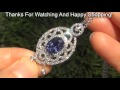 gia certified unheated natural color change sapphire diamond 18k gold pendant necklace c619