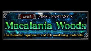 [FFBE] Macalania Woods - FFX Event - ELT - Spherimorph