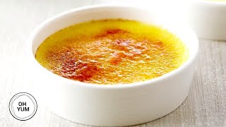 Professional Baker Teaches You How To Make CRÈME BRULEE!