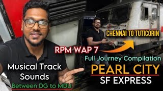 PEARLCITY SF EXPRESS | CHENNAI to TUTICORIN | TRAVEL VLOG | INDIAN RAILWAYS