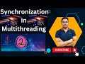 Synchronization Multithreading | Synchronized method, Block & Static Synchronization By Naren |part2