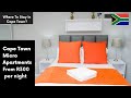 Cape Town Micro Apartments |  Where To Stay In Cape Town | Book a Micro Apartment From R300 per nite