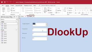 How to Search Data in Microsoft Access Using Combo Box & DLookup (No Errors!)