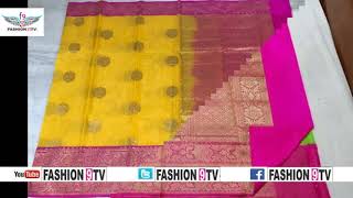 latest designer banarasi jute silk sarees with price/fashion9tv/price:7500 /-