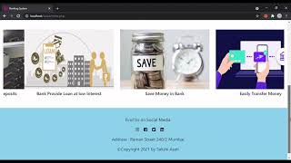 #Basic Bank Management Website // Html/Css/php