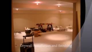 General Carpentry - Basement Renovation - Tanbark Project