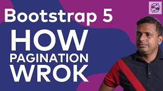 Pagination in bootstrap 5 | Pagination customize in bootstrap 5 | Pagination not working in English