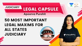 50 Most Important Legal Maxims for All States Judiciary | Apoorva Purohit | Linking Laws