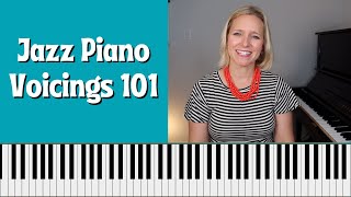 Great piano voicings for the 2-5-1 progression | Piano and Voice with Brenda