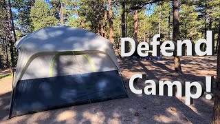 Angry Drunks Enter Camp At 4am | Dangerous Tent Camping Encounter