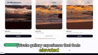 De MG Solutions: Photographer Client Photo Delivery Experience