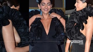 Oops! Sonam Kapoor's Wardrobe Malfunction at an Event  | SpotboyE