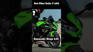 Top 5 Best Bikes Under 8 Lakh in India