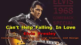 Can't Help Falling In Love - (HD Karaoke) (Original Version!) Elvis Presley