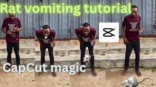 Rat vomiting tutorial, capcut magic