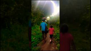 Father Daughter/Holy Pamba Sabarimala Ayyappa forest Pilgrimage #ayyappa #shorts #thelastcholas