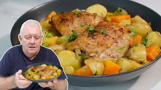 EASY One-Pot CHICKEN STEW – COMFORT Food at Its BEST!