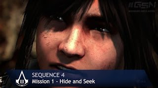 Assassin's Creed 3 - Sequence 4 - Mission 1 - Hide and Seek (100% Sync)