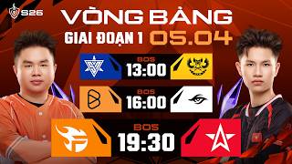 🔴 TRỰC TIẾP: FPT x FLASH vs ONE STAR ESPORTS | GIAI ĐOẠN 1 - LƯỢT VỀ | ĐTDV MÙA XUÂN 2026