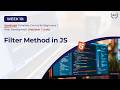 JavaScript Filter Method Explained | Array Filtering Made Easy (Urdu Guide for Beginners)