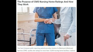The Purpose of CMS Nursing Home Ratings - How They Work