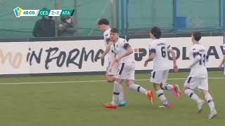 23-PRIMAVERA 1 2024-25 Cesena-Atalanta 5-3 - sintesi highlights - partita giocata il 31 gennaio 2025