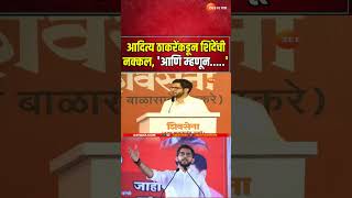 Aditya Thackeray On Shinde | आदित्य ठाकरेंकडून शिंदेंची नक्कल, 'आणि म्हणून.....'