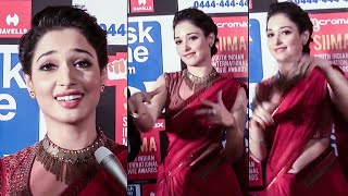 Tamannaah Lit The Red Carpet With Her Graceful Dance And Cute Answers
