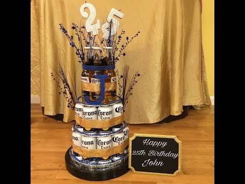DIY Corona Beer Can/Bottle Cake For Boyfriend DIY Corona Beer Can/Bottle Cake For Boyfriend