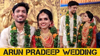 അരുൺ പ്രദീപ് വിവാഹിതനായി | Arun Pradeep Wedding with Dhanya