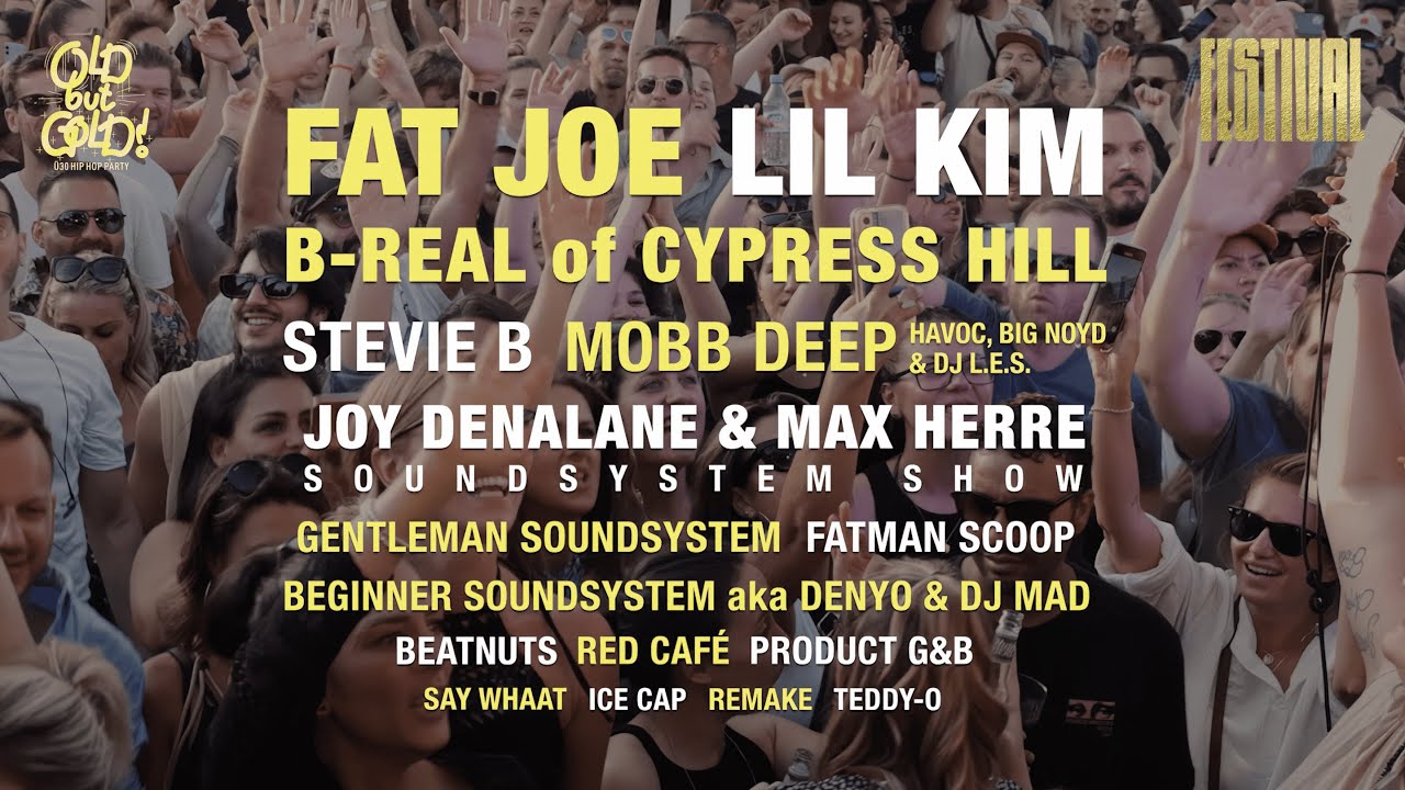 Old But Gold Festival München - 13.5.23 W/ Lil Kim, Fat Joe, B-Real Of ...