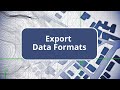 TBC - Export Data Formats - Field Data Edition Commands