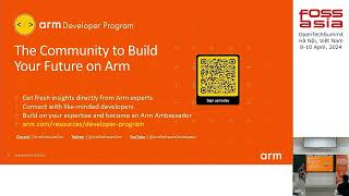 Unleashing Arm Architecture: Write Once, Deploy Anywhere, Andrew Wafaa | FOSSASIA Summit 2024