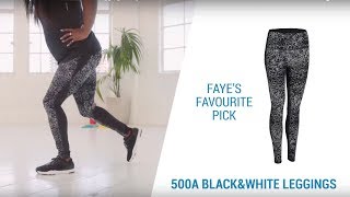 What do you look for in workout leggings? Faye's selection...