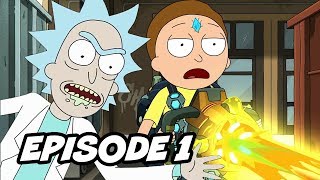 Rick and Morty Season 4 Episode 1 - TOP 10 WTF and Easter Eggs