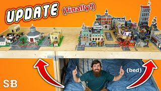 When your LEGO City TAKES OVER your room... (Lego city update)
