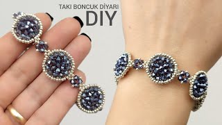 Yılbaşı hediye fikirleri. Boncuktan bileklik nasıl yapılır?Christmas gift idea. HOW TO MAKE BRACELET