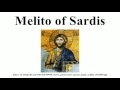 melito of sardis