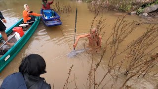 ปักเบ็ดปลากดคังกับลุงน้อยด้วยคันไม้ไผ่เจอปลากดคังรุ่นใหญ่กรีดรั้นกันทั้งทีม / ต้อม คนทำมาหากิน