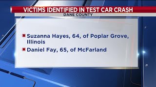 Dane Co. officials identify 2 killed in crash during test drive
