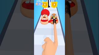 Finger Runner 3D Game - Finger in the Nose level - 19 Shorts #Viral